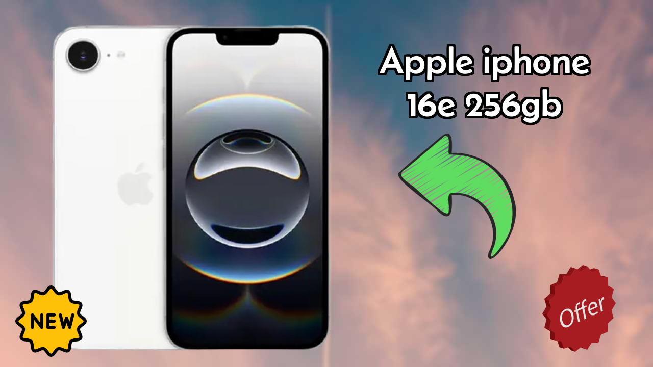 Apple IPhone 16E 256GB Display Technology: Super Retina XDR Quality