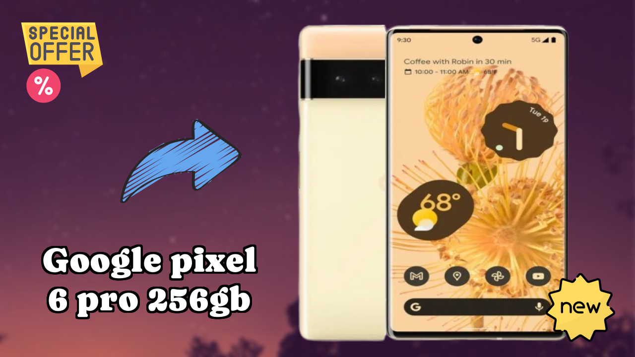 Google Pixel 6 Pro 256GB Display Analysis: 6.7 Inches (17.02 Cm) Screen