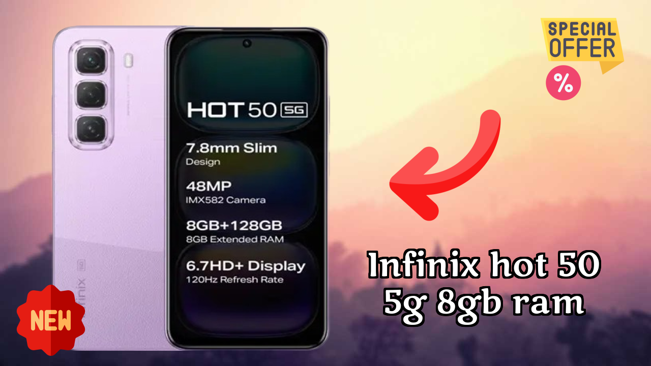 Infinix Hot 50 5G 8GB RAM Performance Review: MediaTek Dimensity 6300 Speed Test