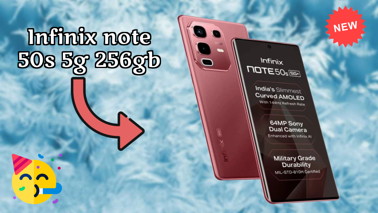 Infinix Note 50s 5G+ 256GB Display Quality: AMOLED Explained