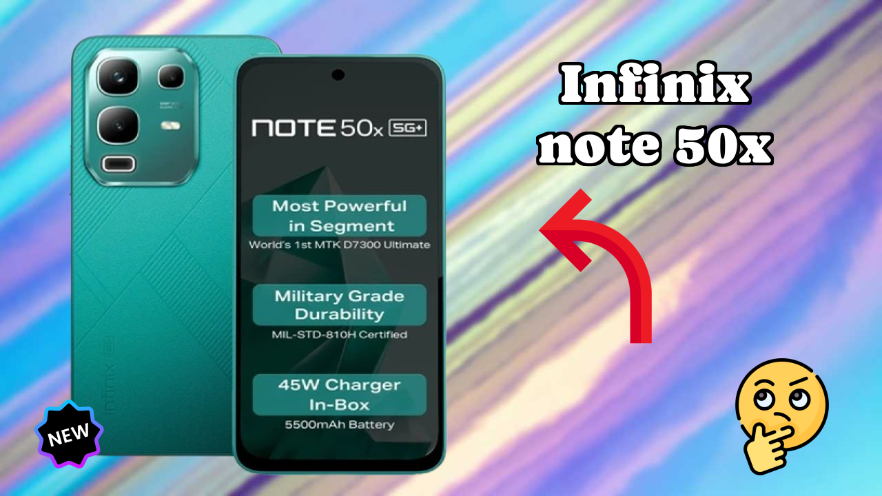 2026 Infinix Note 50X is best for this Budget Smartphones