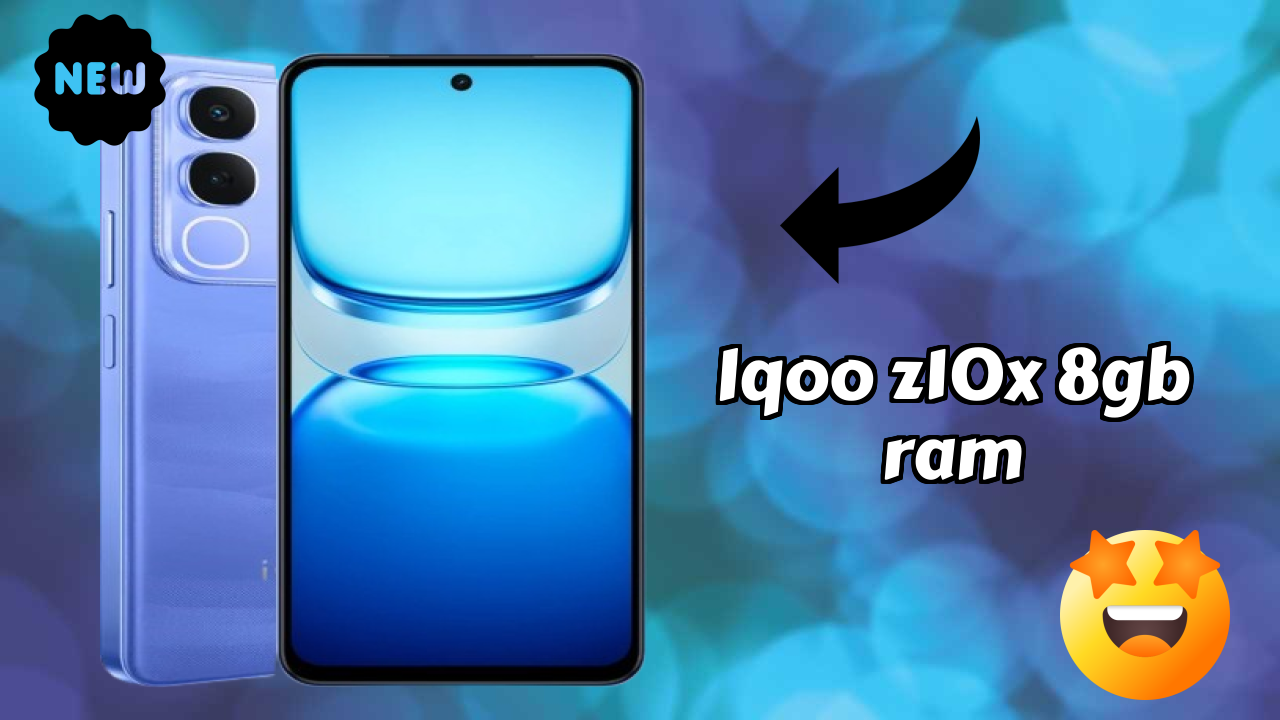 IQOO Z10x 8GB RAM Display Technology: 6.72 Inches (17.07 Cm) Screen
