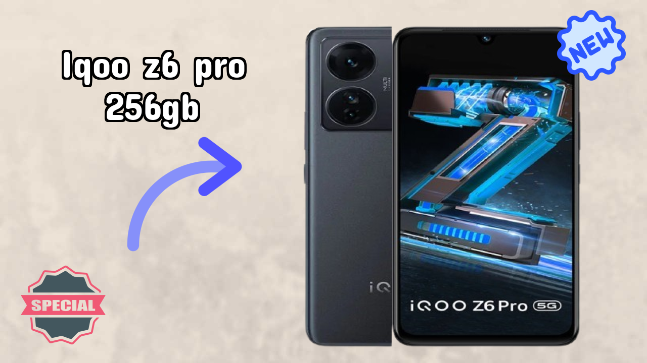 IQOO Z6 Pro 256GB Display Technology: AMOLED Quality