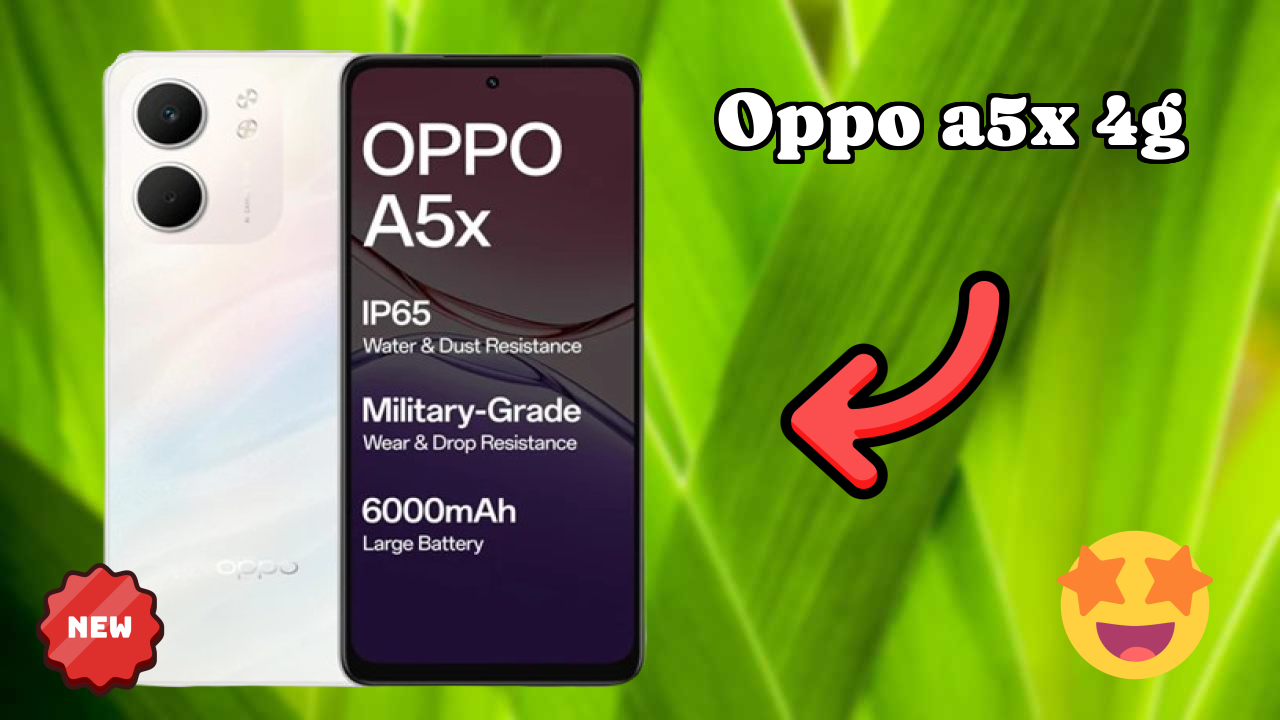 OPPO A5X 4G Price Drop Alert: Just ₹8,998 Now