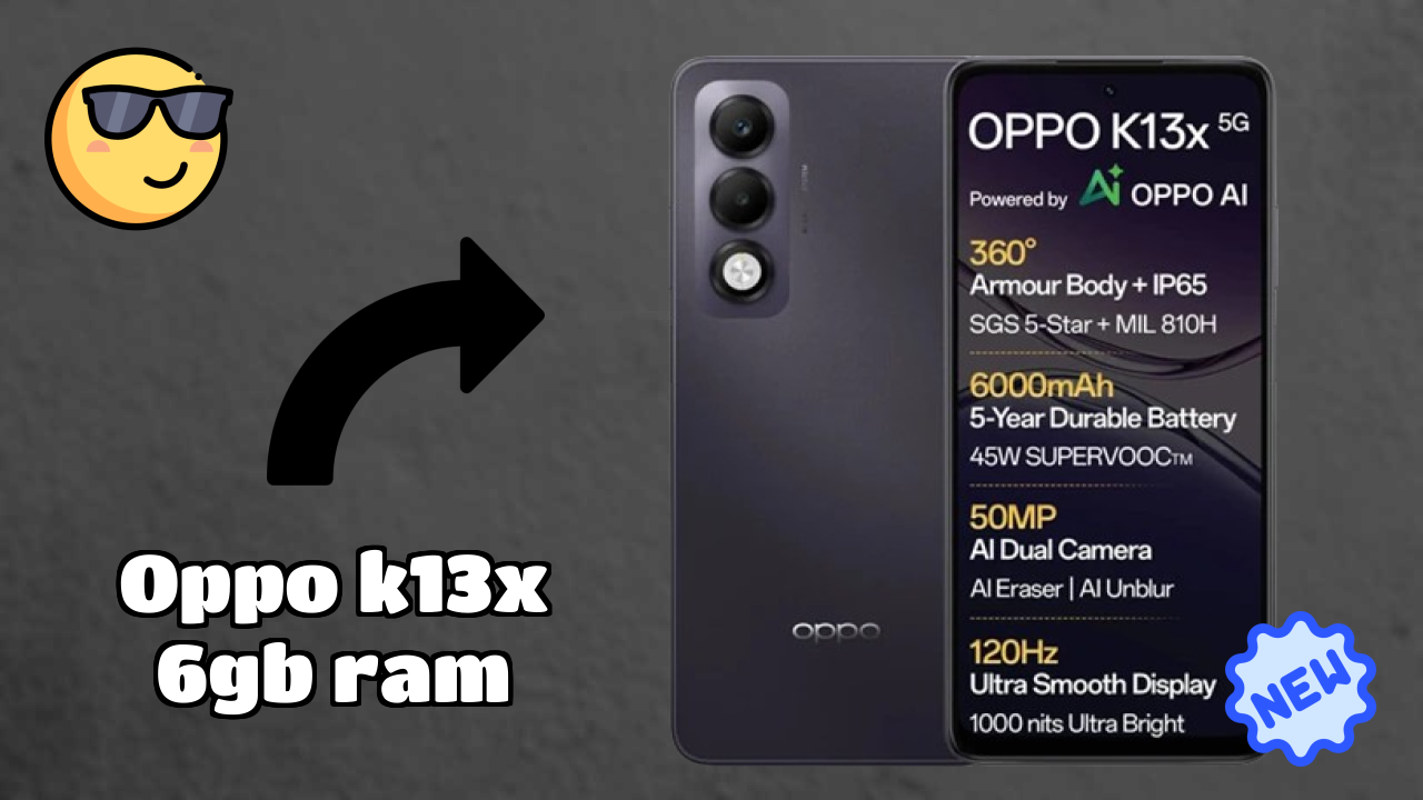 OPPO K13x 6GB RAM Processor Review: MediaTek Dimensity 6300 Benchmarks