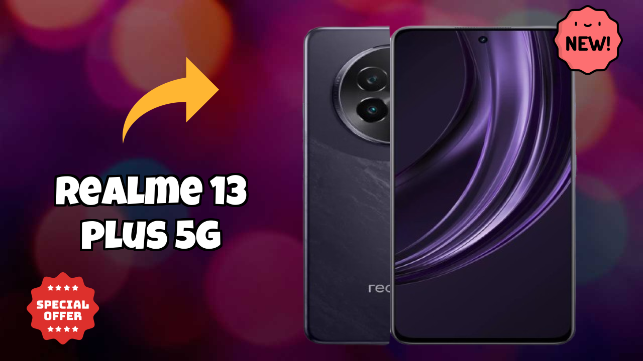 Realme 13 Plus 5G Display Size: 6.67 Inches (16.94 Cm) Screen Quality