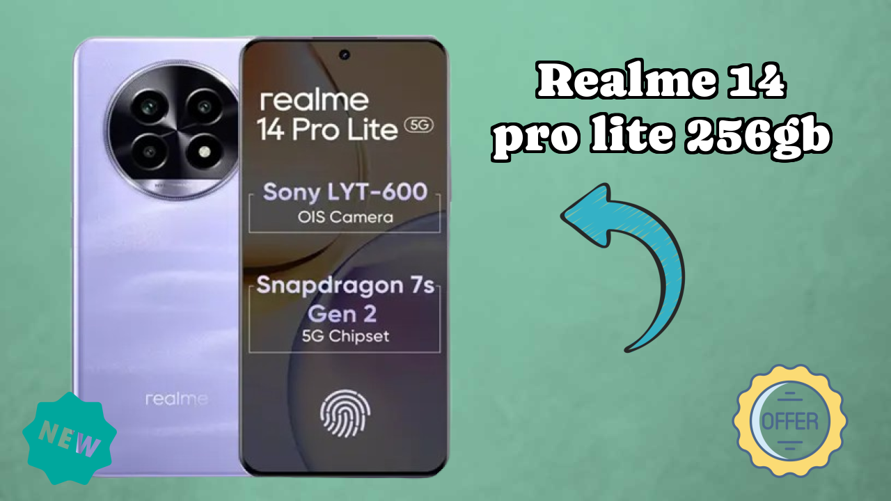 Realme Realme 14 Pro Lite 256GB - Price Dropped to ₹23,999 Today!