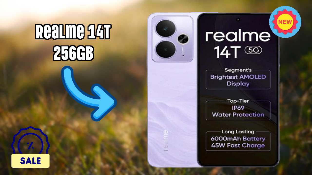 Realme 14T 256GB at ₹19,999 - Complete Specifications List