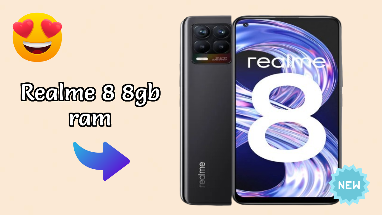 Realme 8 8GB RAM at ₹12,999 - Complete Review Guide