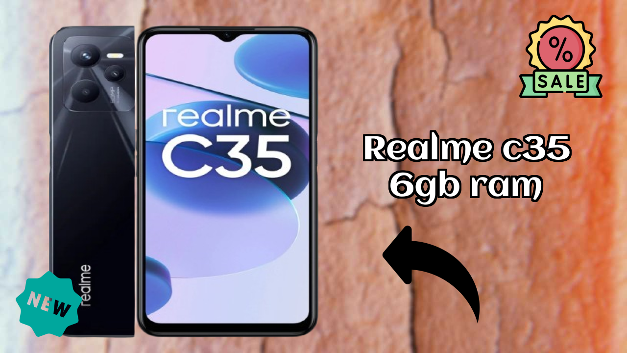 Realme C35 6GB RAM Display Size: 6.6 Inches (16.76 Cm) Screen Quality