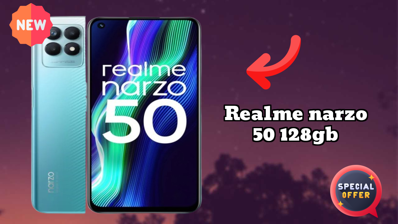 Realme Narzo 50 128GB Display Review: 6.6 Inches (16.76 Cm) Screen Size