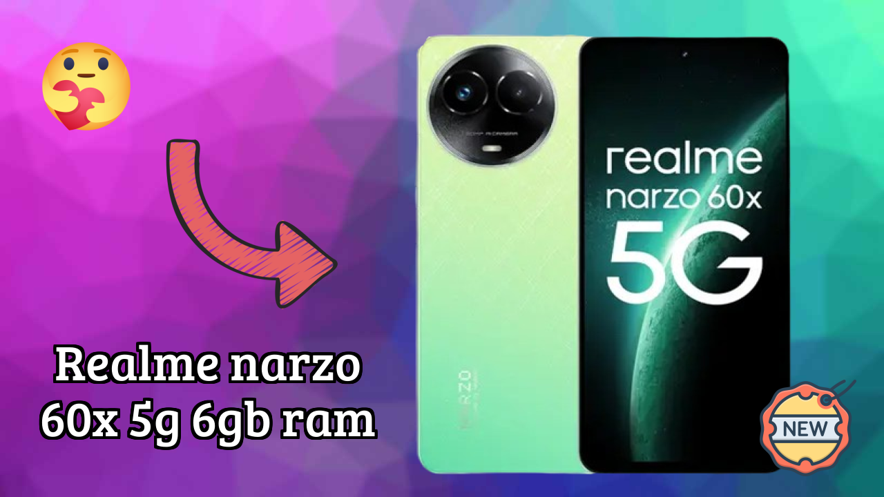 Realme Narzo 60X 5G 6GB RAM Display Analysis: 6.72 Inches (17.07 Cm) Quality