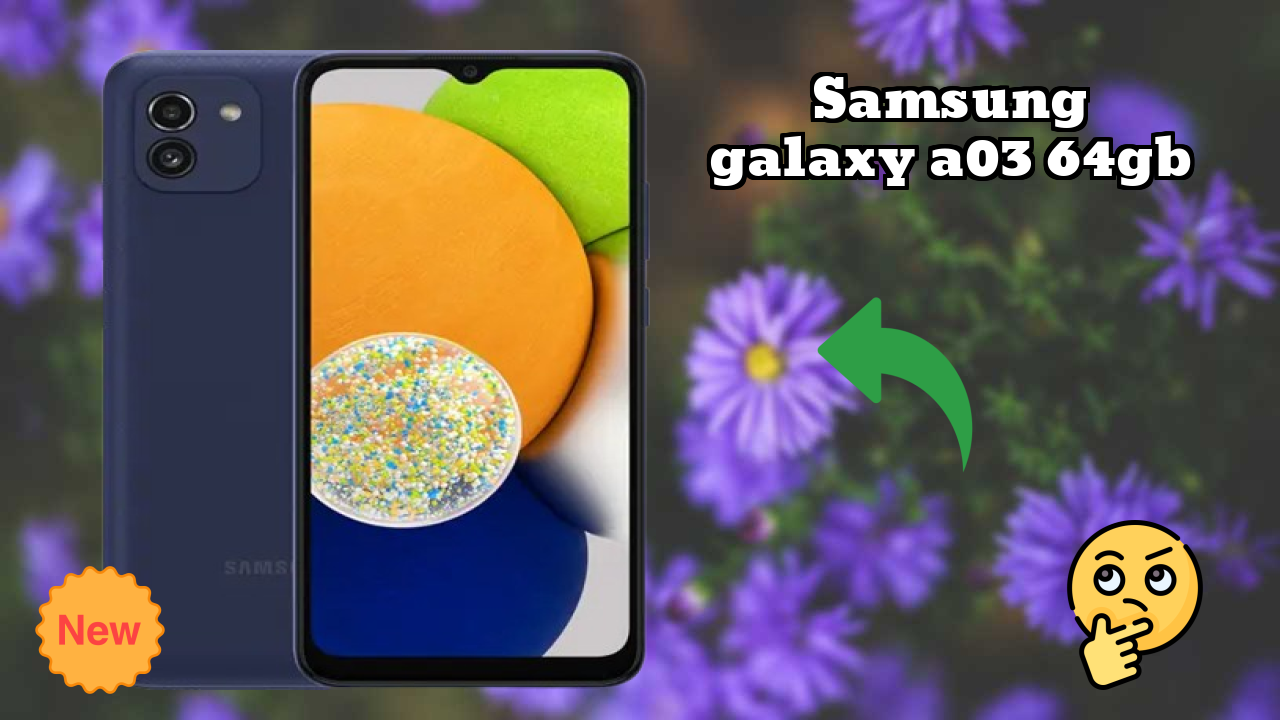 Samsung Galaxy A03 64GB at ₹7,999 - Best Deal Available Now