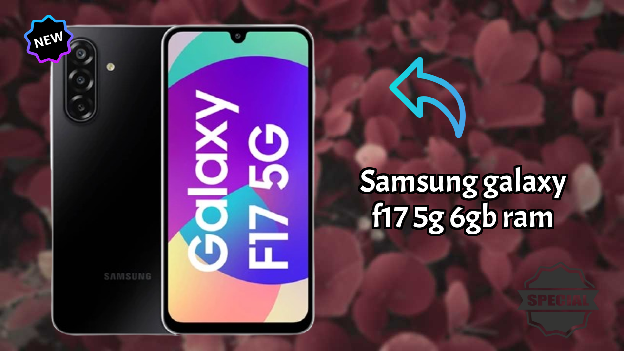 Samsung Galaxy F17 5G 6GB RAM Camera Quality: 13 MP Front Camera Selfie