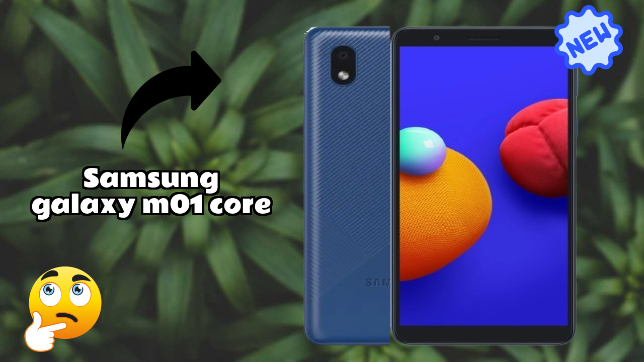 Samsung Galaxy M01 Core Display Size: 5.3 Inches (13.46 Cm) Screen Quality