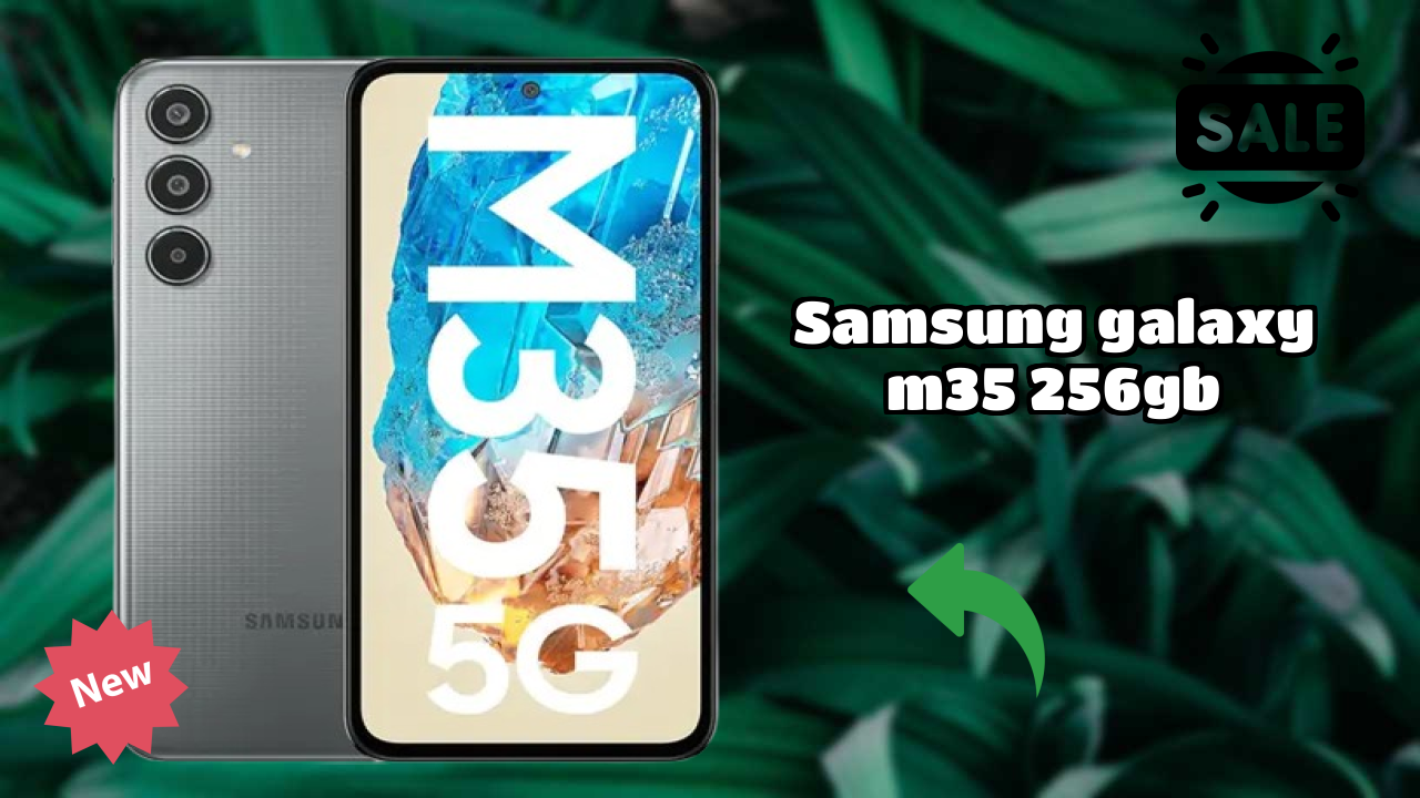 Samsung Galaxy M35 256GB Display Technology: 6.6 Inches (16.76 Cm) Screen