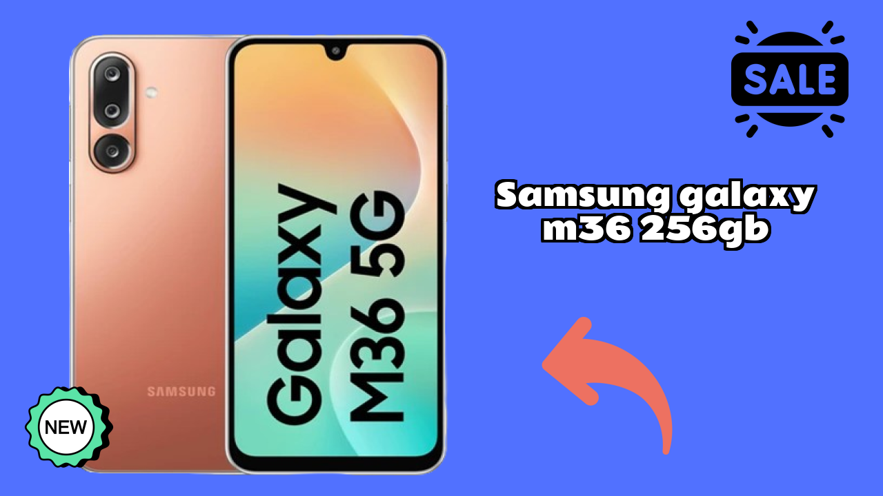 Samsung Galaxy M36 256GB Display Technology: 6.7 Inches (17.02 Cm) Screen