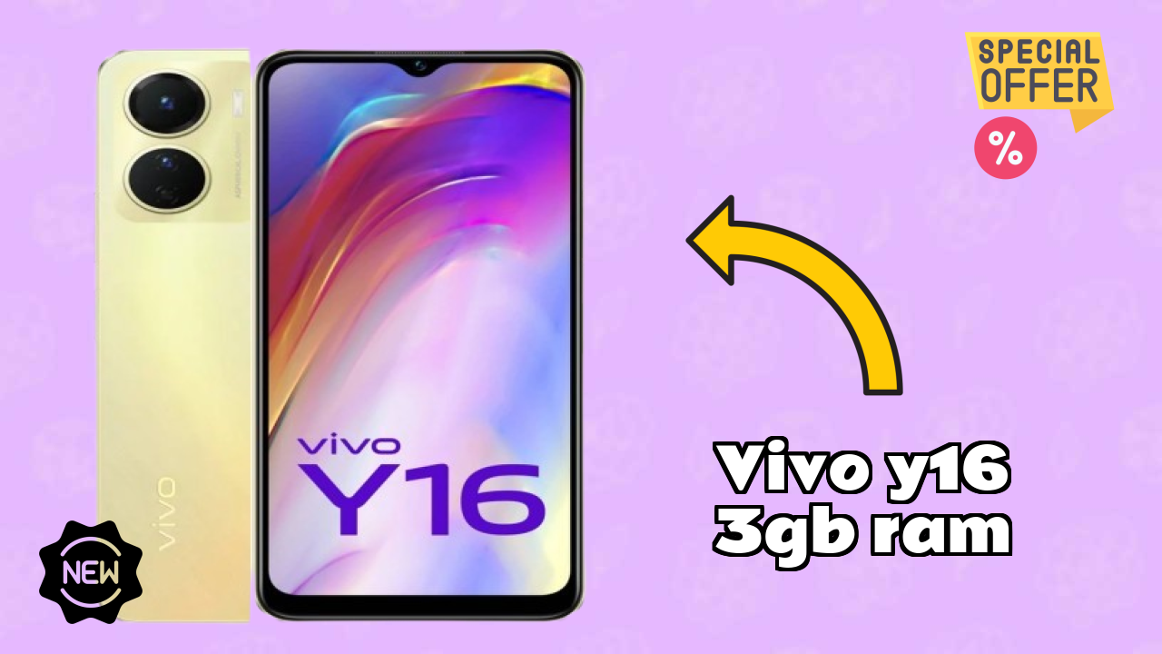2026 Vivo Y16 3GB RAM: Best Smartphone in World for All Smartphone U