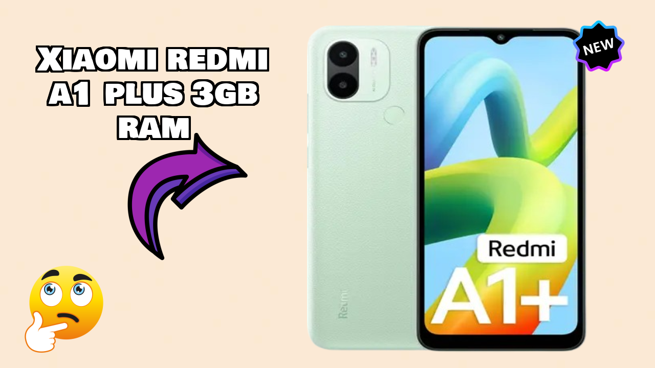Xiaomi Redmi A1 Plus 3GB RAM Display Size: 6.52 Inches (16.56 Cm) Screen Review